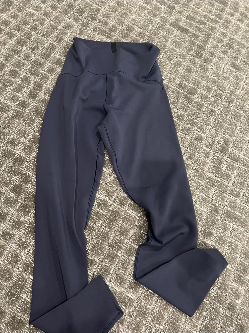 High-Waist Navy Leggings for Women